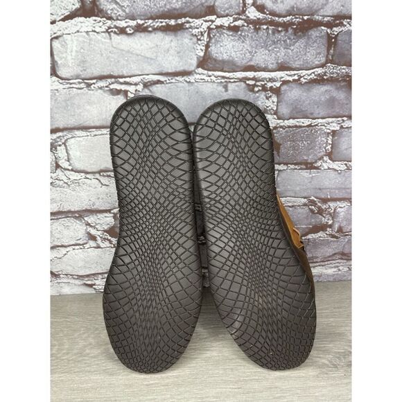 Cabela's Brown Suede Leather Slippers Moccasins Slip On Mens Size 10M US/43EU - Picture 11 of 16